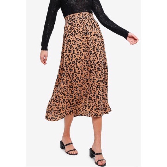 leopard skirt vero moda